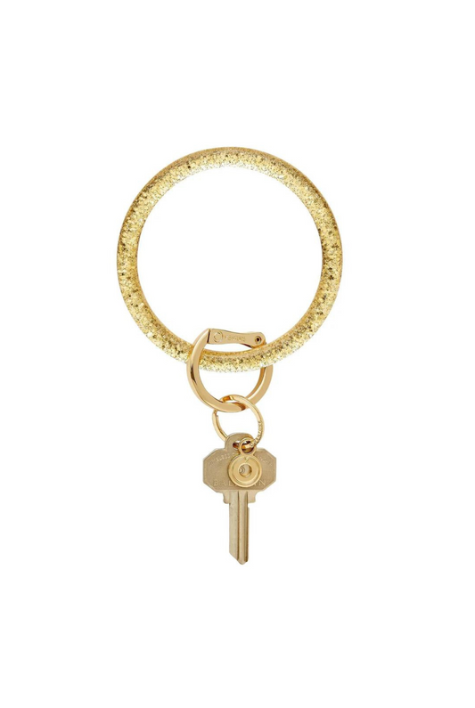 Oventure Resin Key Ring in Champagne