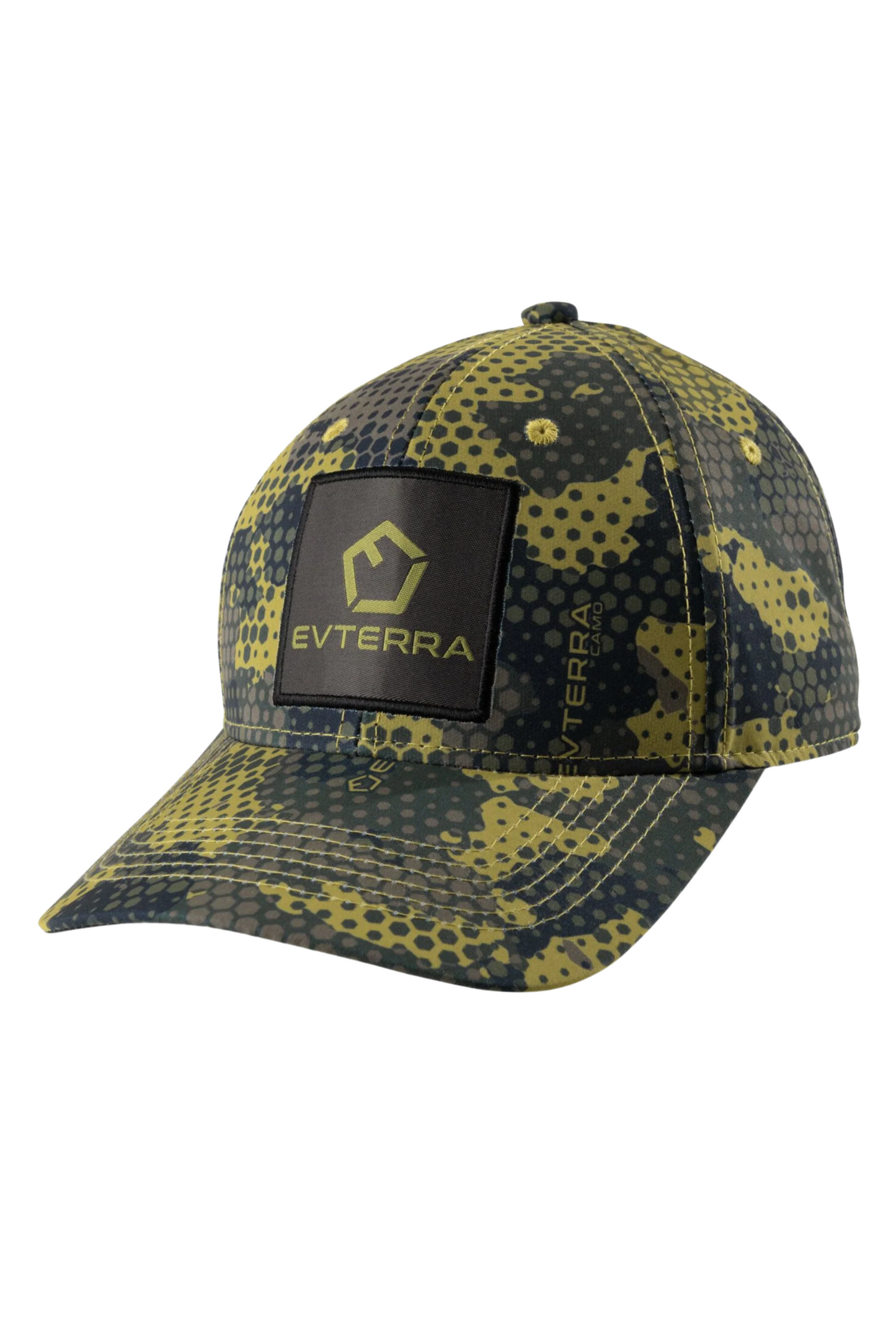 Evterra Square Patch Hat in Silvae