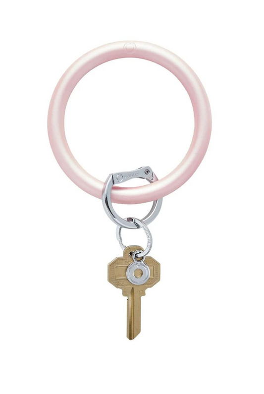 Oventure Key Ring in Rose Pearl