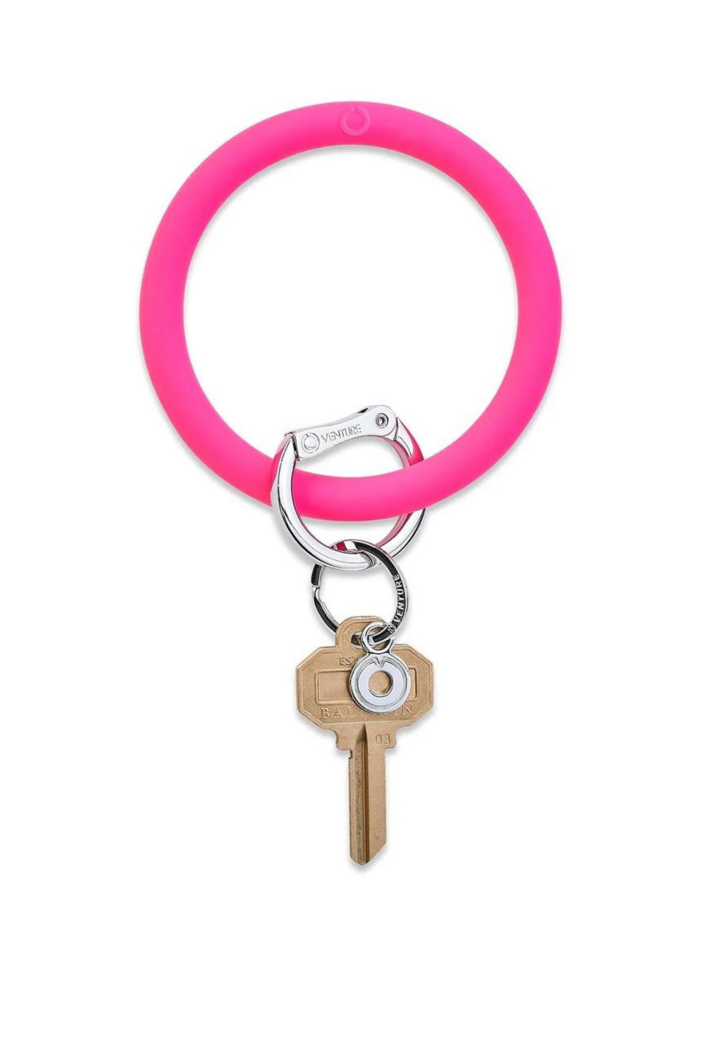 Oventure Key Ring in Tickled Pink