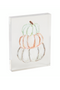 Mudpie Stack Acrylic Pumpkin Plaque