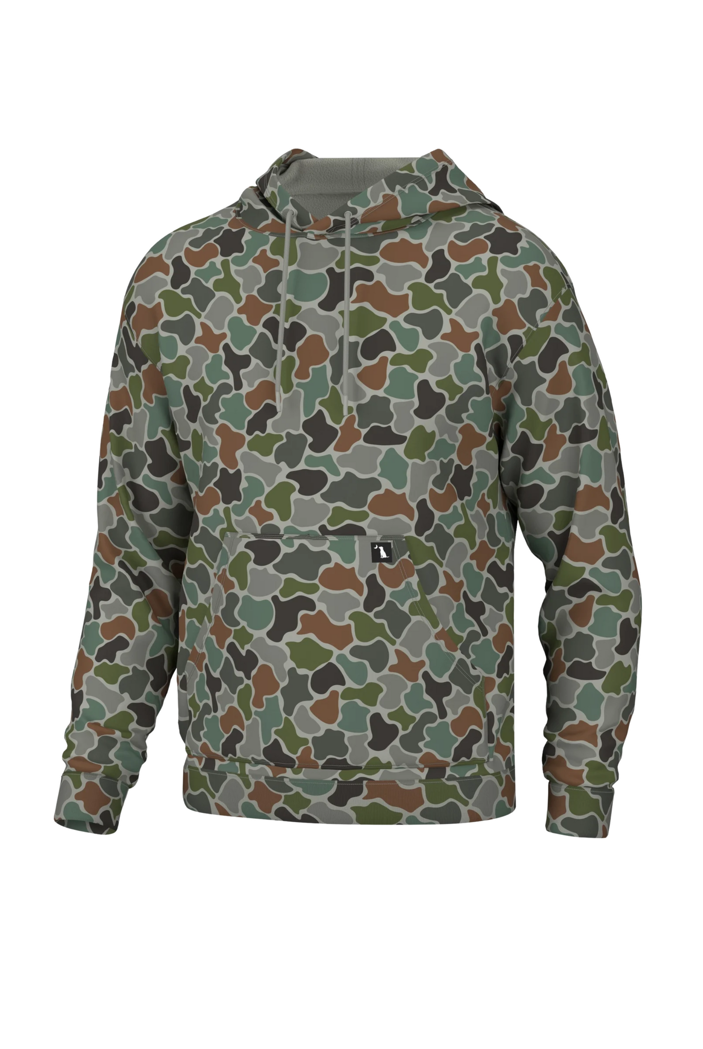 Local Boy Hilltop Hoodie in Forest Camo