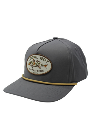 Local Boy Youth Redfish Patch Hat