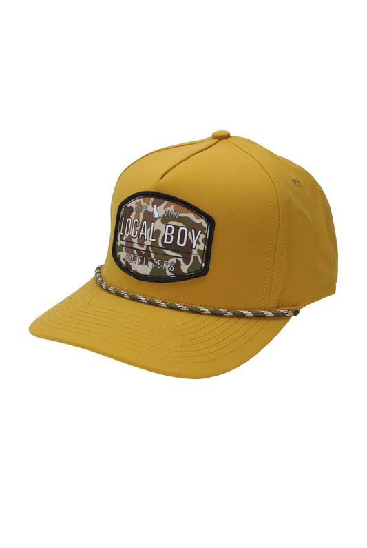 Local Boy Localflage Vintage Patch Rope Hat