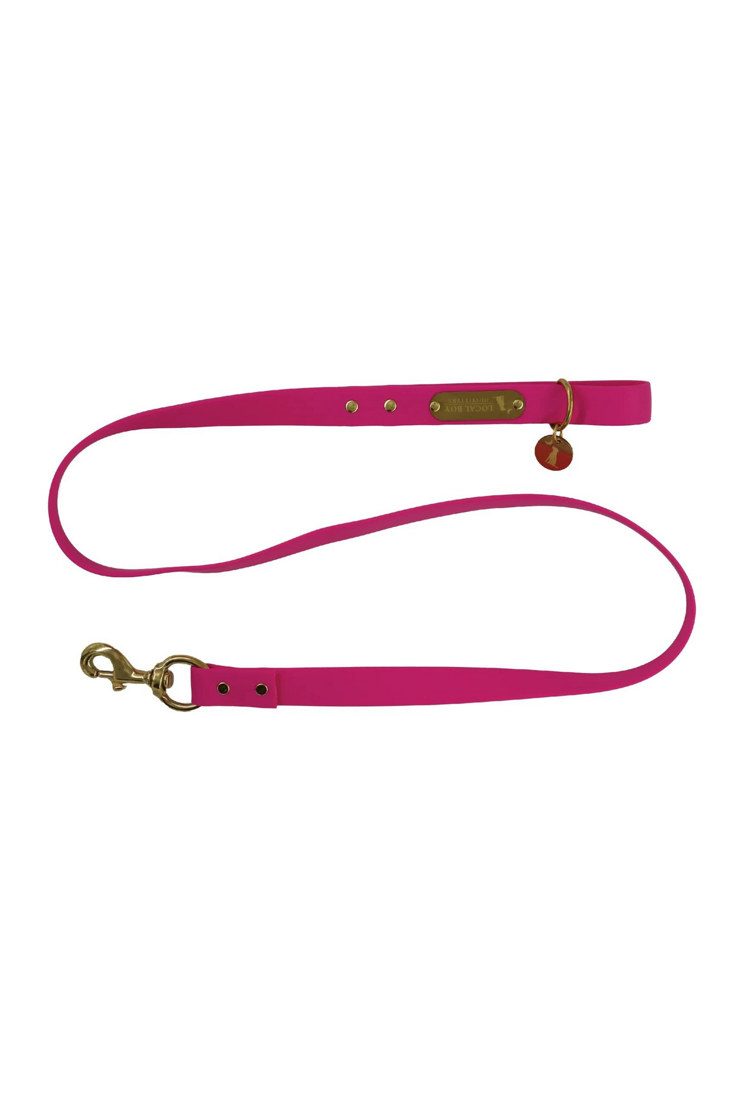 Local Boy Dog Leash in Pink