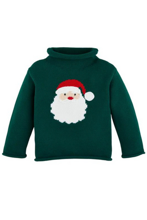 Rollneck Santa Sweater