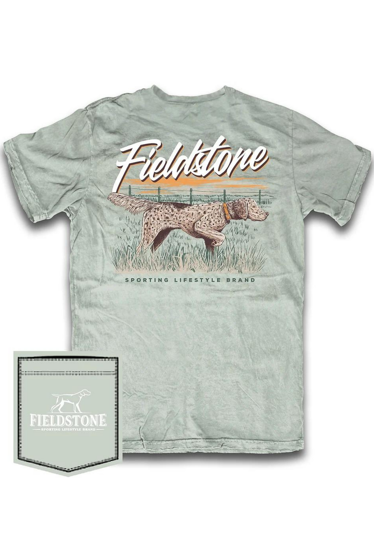 Fieldstone English Setter T-Shirt in Bay