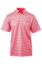 Fieldstone Marshall Polo in Red/White