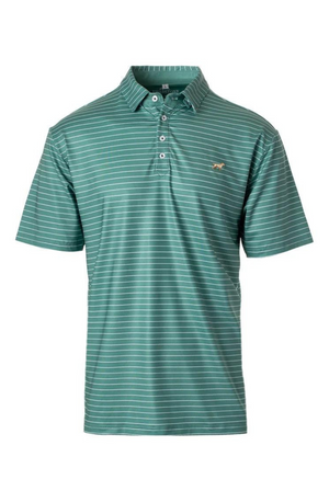 Roost Clubhouse Polo in Green