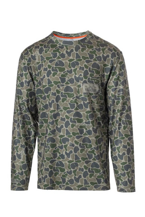 Fieldstone Youth Backwoods Camo Dry Fit Tee