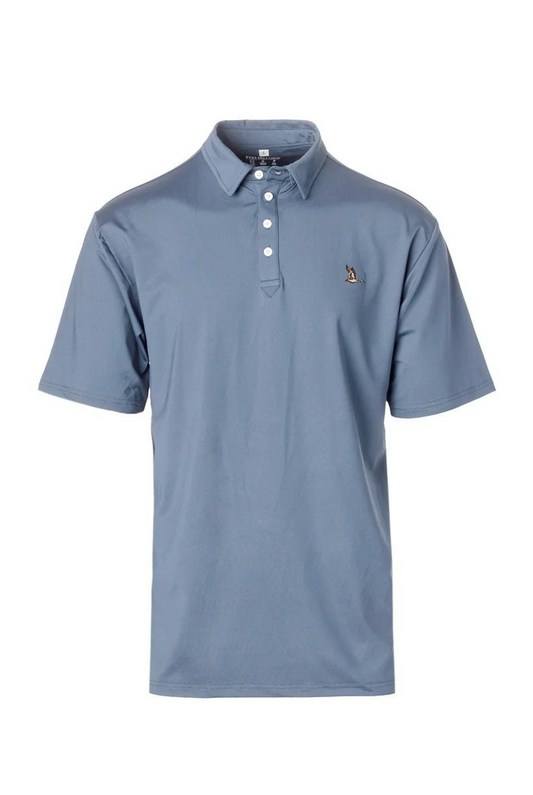 Roost Youth Solid Polo in Blue