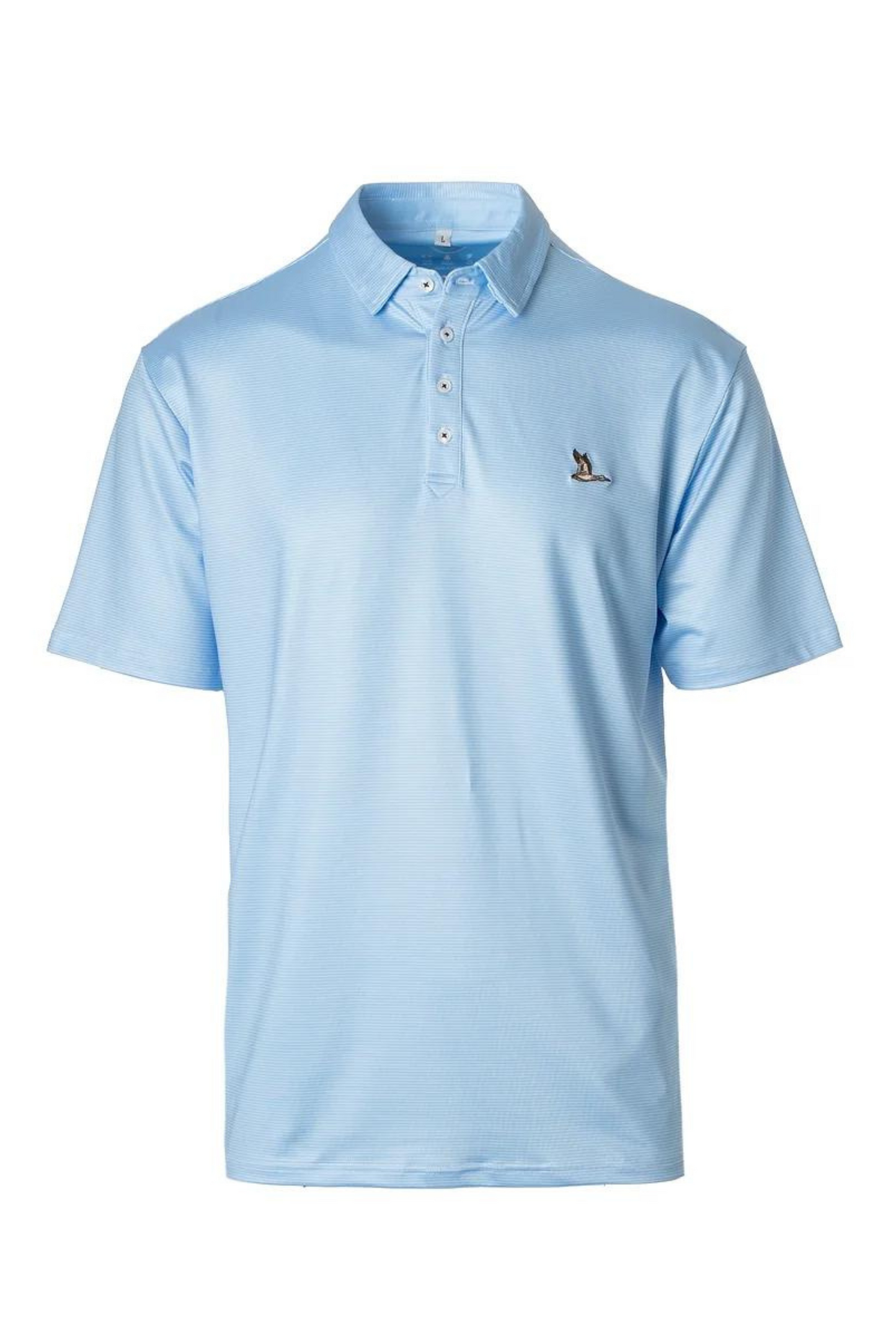 Roost Youth Mallard Polo in Blue & White