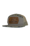 Fieldstone Backwoods Camo Leather Patch Hat