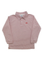 Saltwater Boys Signature Long Sleeve Polo in Red Stripe