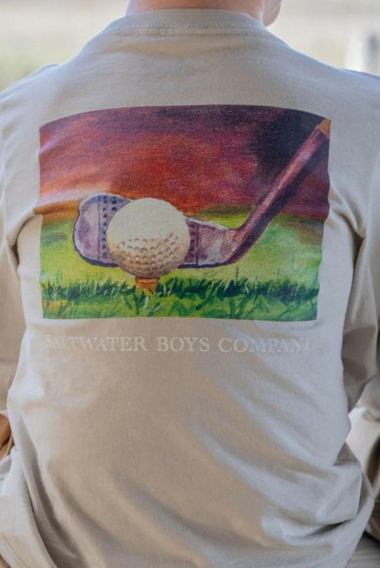 Saltwater Boys Golf Ball T-Shirt