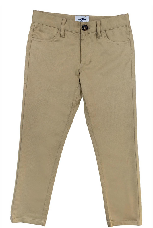 Saltwater Boys Par Performance Pants in Khaki