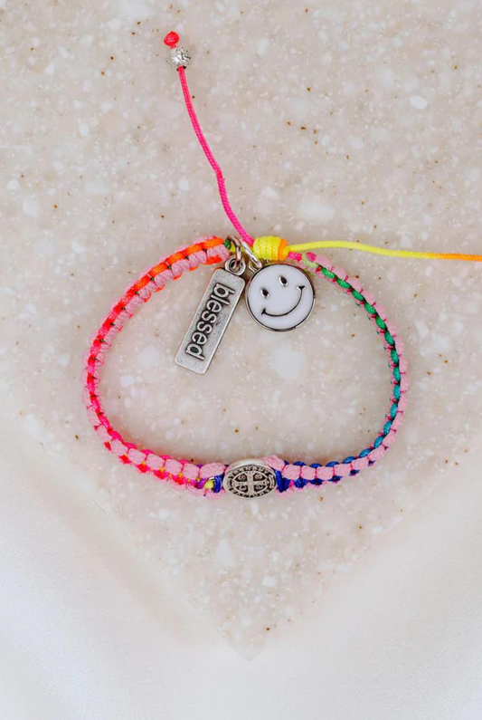 Girls Pray Hope Don't Worry Bracelet