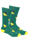 Brown Dog Georgia Golf Socks in Jolly Green