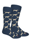 Brown Dog Labs Socks in Insignia Blue