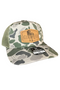 Brown Dog Five Panel Hat in Duck Camo