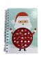 Santa Holiday Pop Popper Notebook