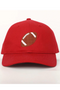 Youth Football Hat in Red