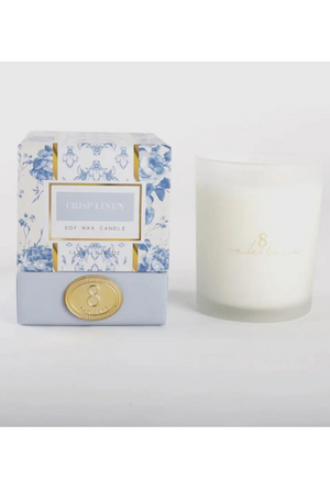 Crisp Linen Soy Wax Candle