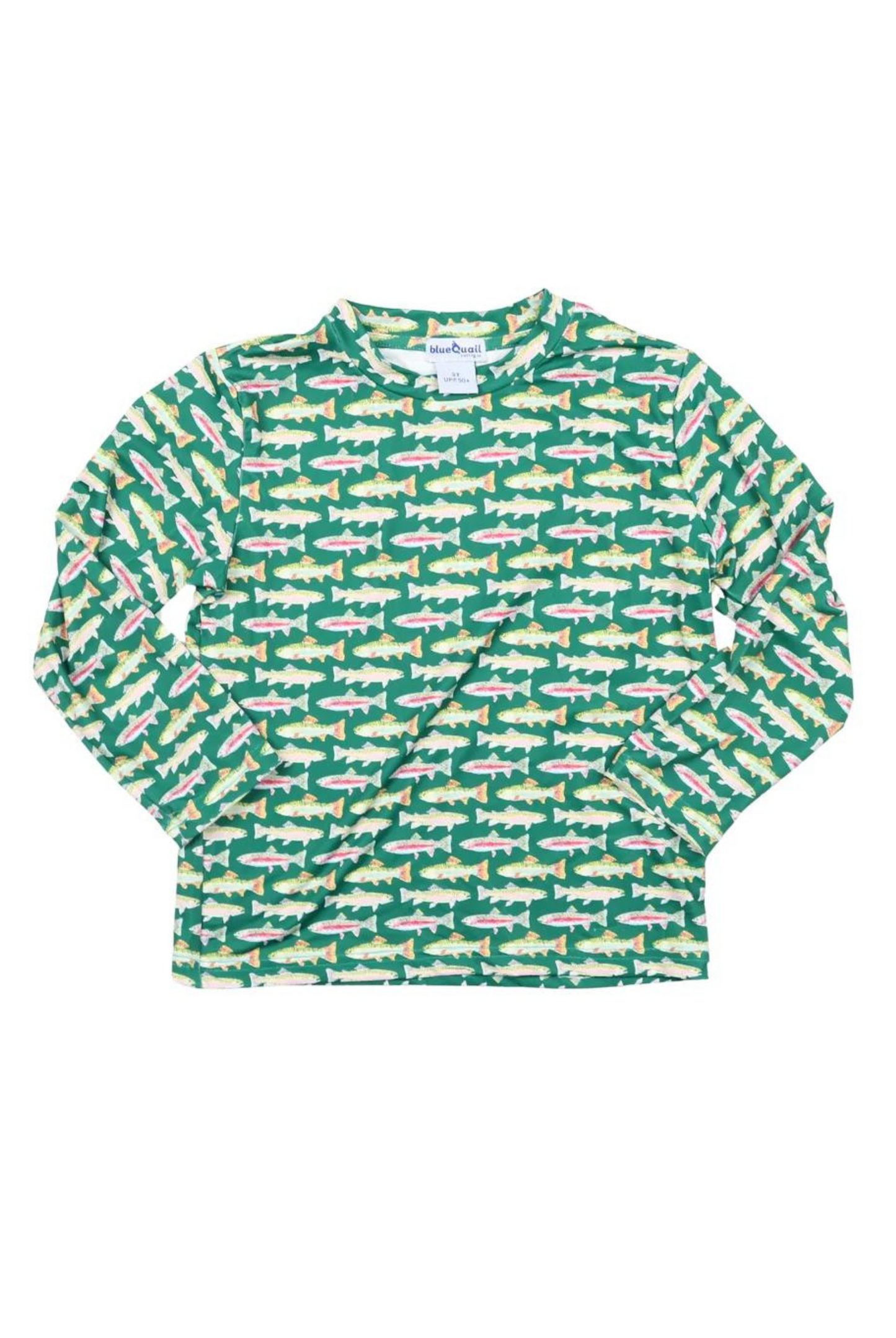 Blue Quail Evergreen Trout Long Sleeve Performance Tee