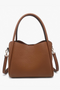 Sasha Structured Satchel Purse in Brown