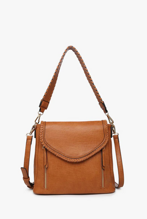 Lorelei Crossbody Purse in Light Brown