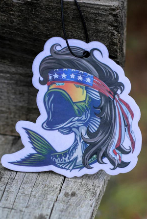 Mullet Bass Air Freshener