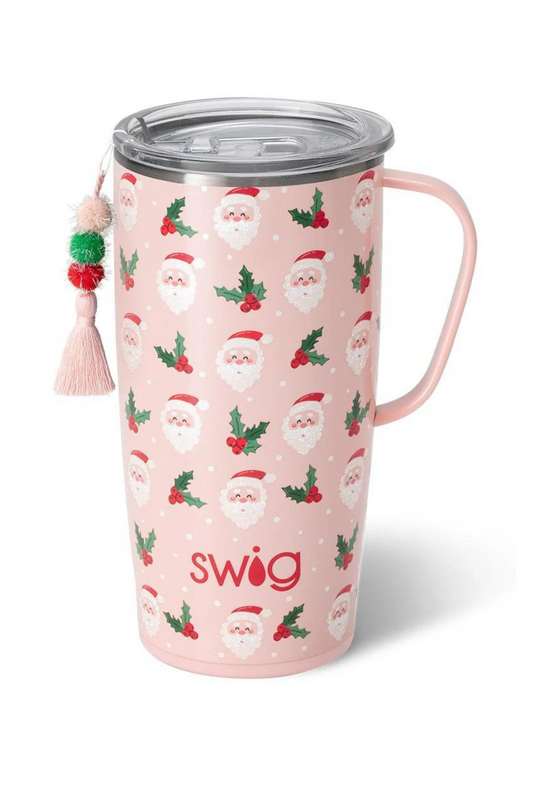 Holly Jolly Travel Mug (22oz)