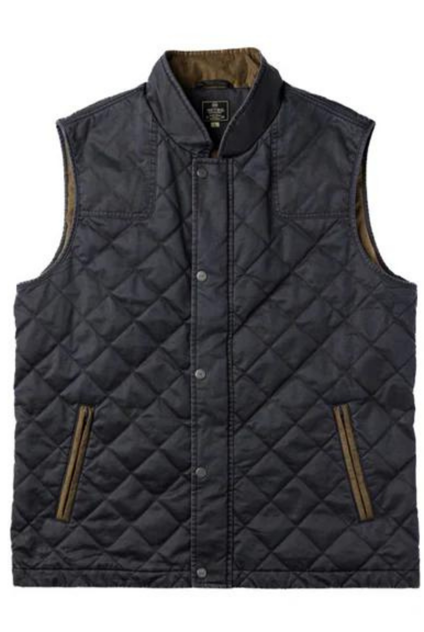 Heybo Warner Quilted Vest in Black