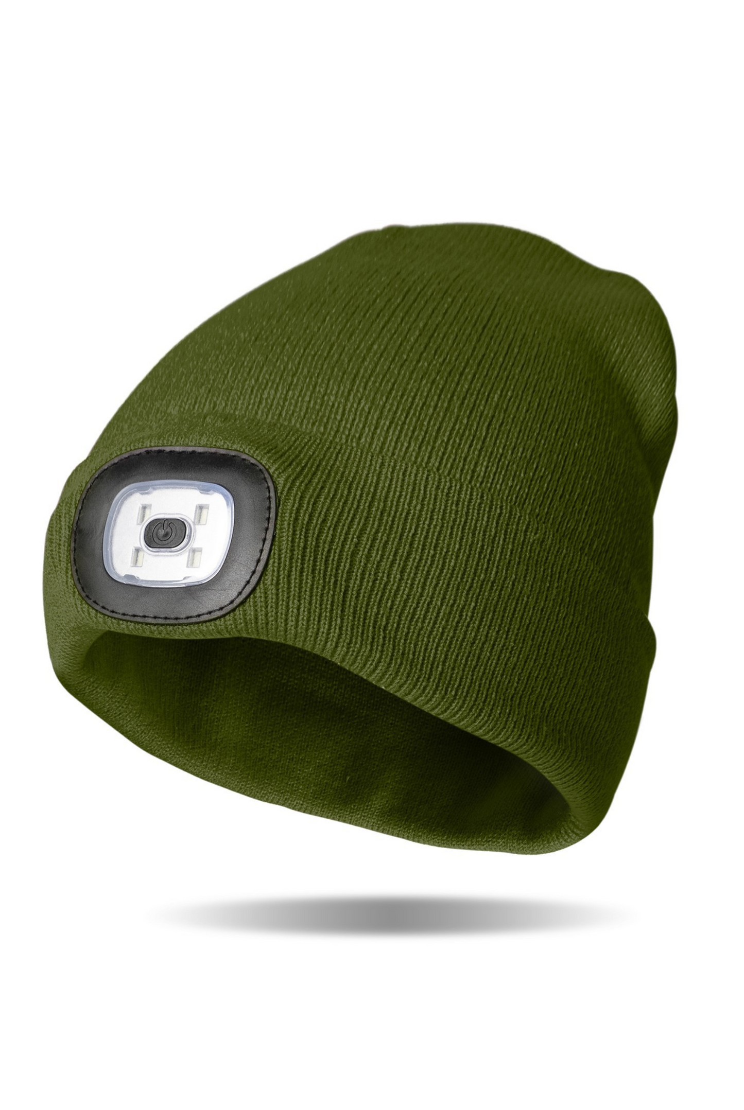 Green Rechargeable LED Beanie