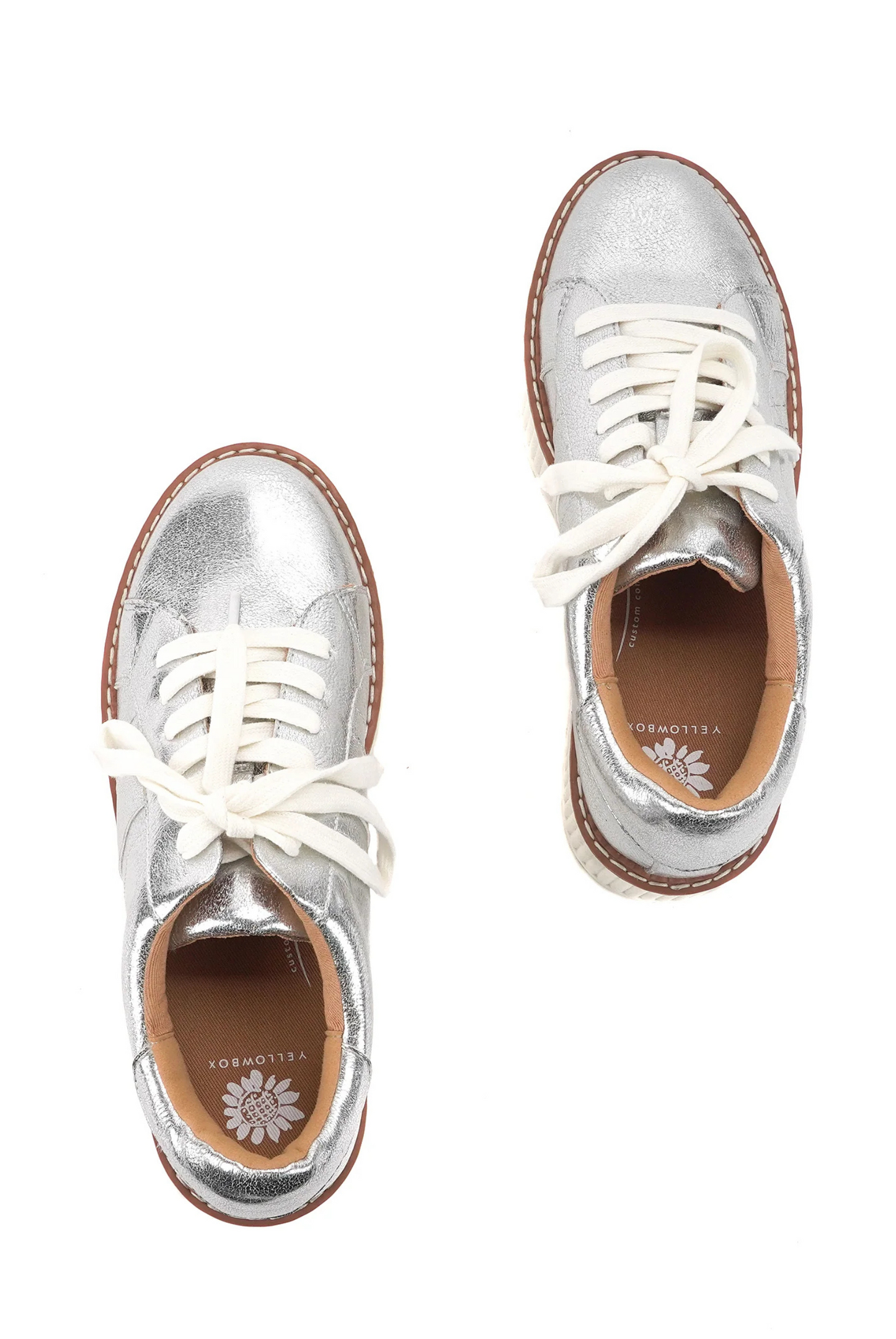 Yellowbox Marcell Platform Sneakers in Silver