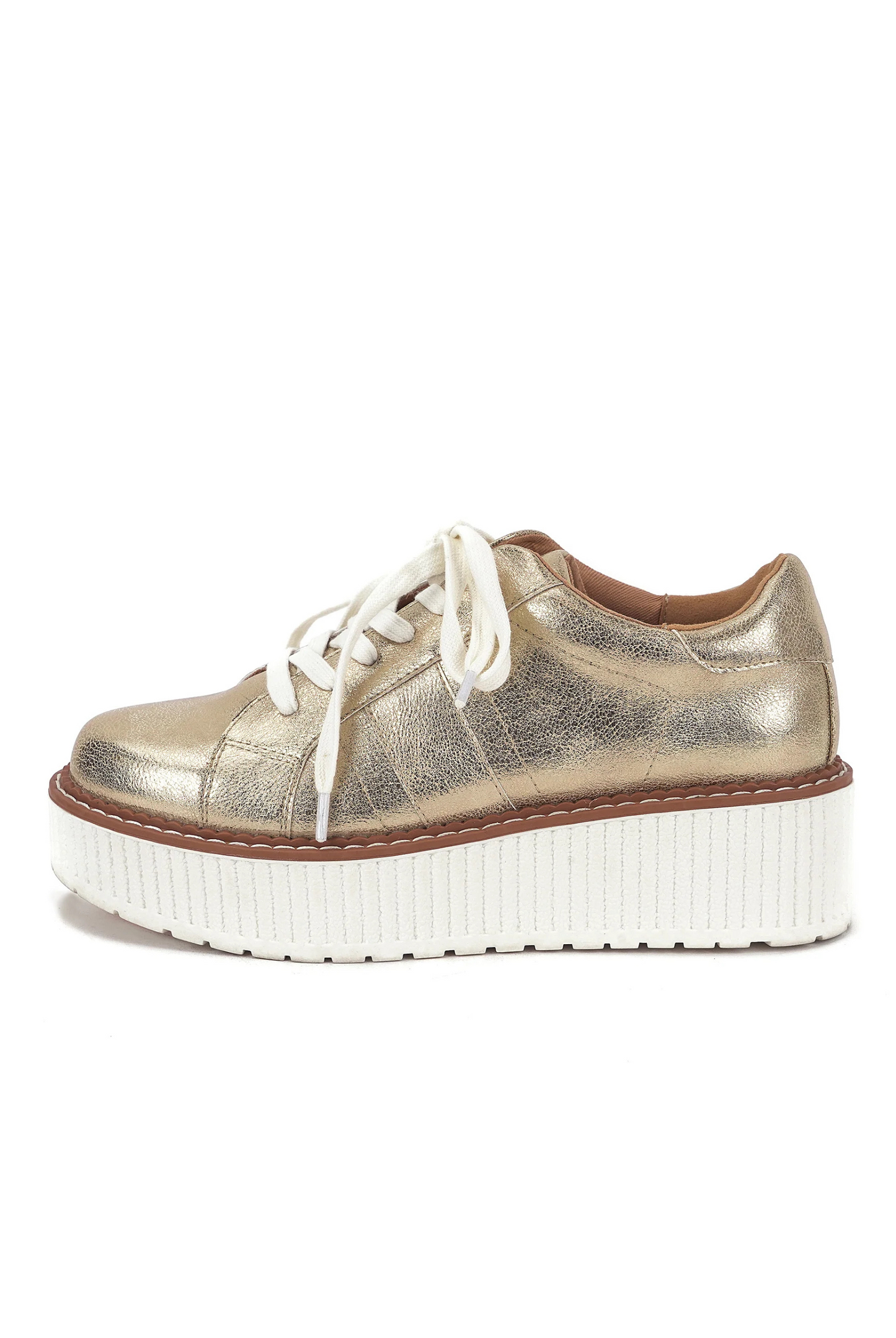 Yellowbox Marcell Platform Sneakers in Light Gold