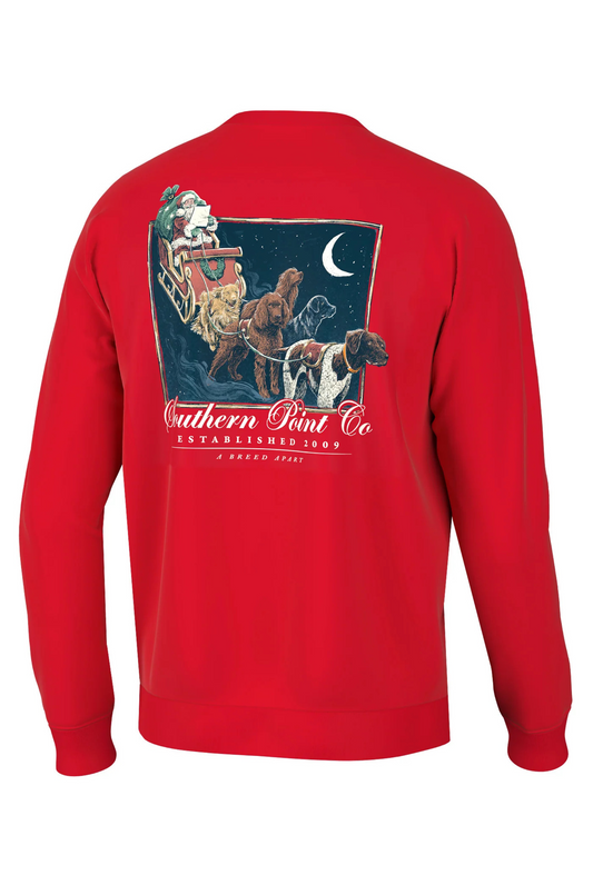 Youth Santa Clause Long Sleeve Tee