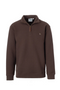 Drake 1/4 Zip Pullover in Brown