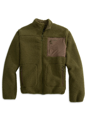 Flyer Sherpa Jacket in Tobacco