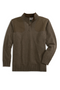 Uplander Quarter Zip Pullover in Brown