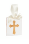 Cross Gold Acrylic Ornament