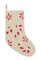 Candy Beaded Christmas Stocking