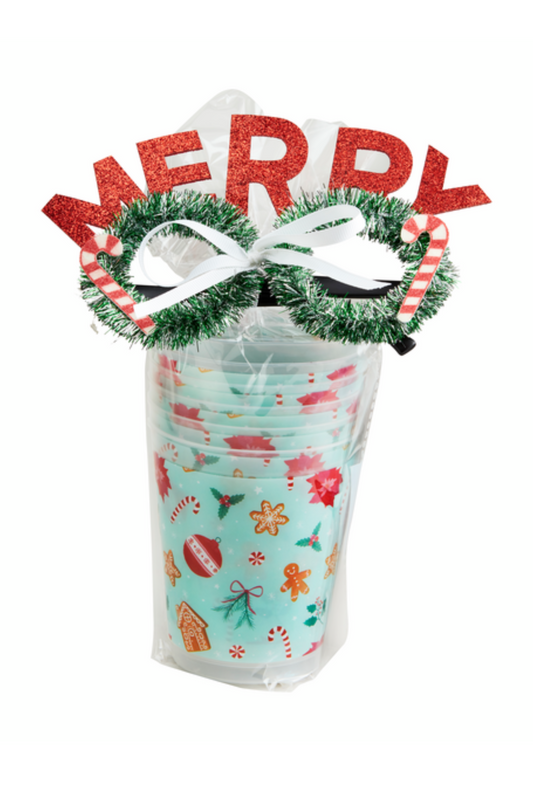 Gingerbread Party Cup Gift Set