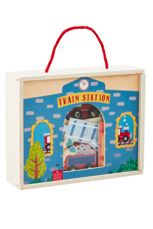 Wood Train Boxed Set