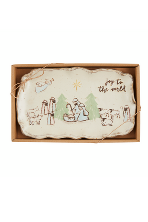 Nativity Plate