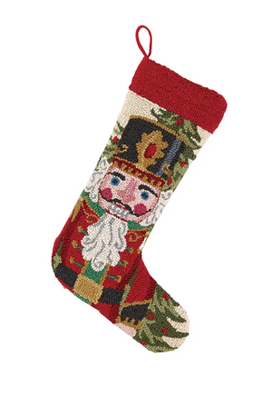 Red Nutcracker Stocking