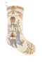 Nutcracker Needlepoint Embroidered Stocking