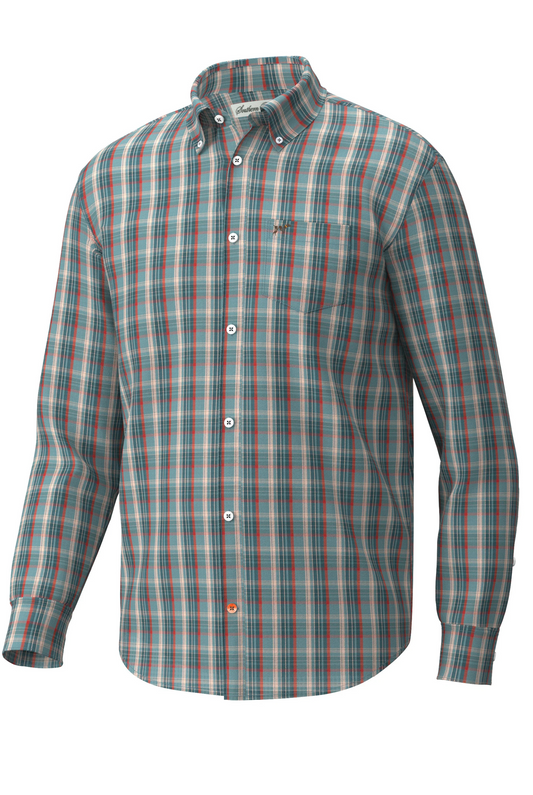 Southern Point Hadley Ultra Soft Button Down in Baron Plaid