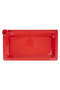 Red Rectangular Platter