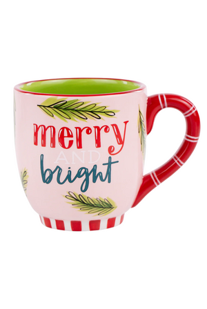 Merry & Bright Vintage Mug